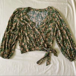 American Eagle Outfitters Floral Blouse